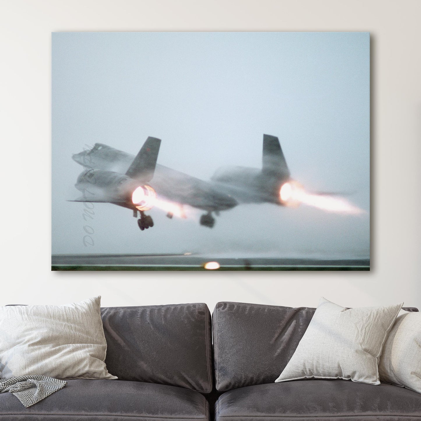 SR 71 Airplane Taking Off