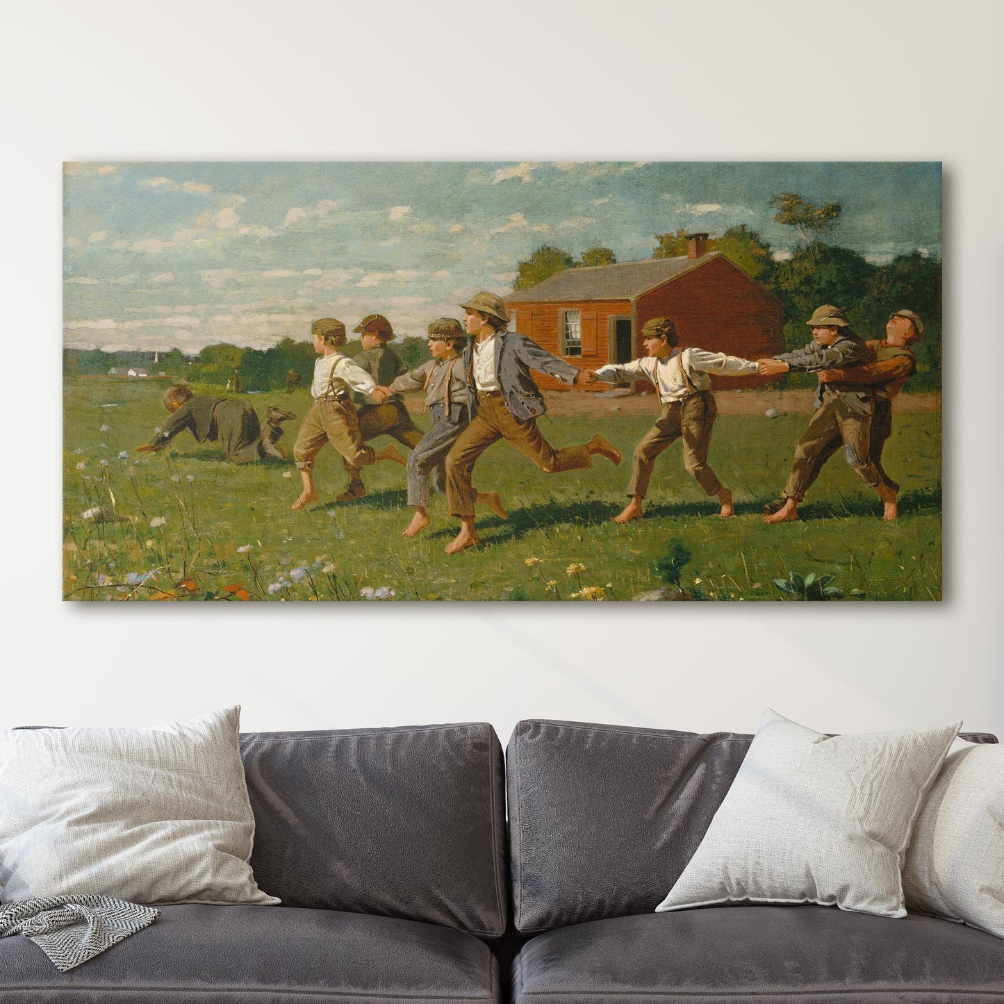 Snap the Whip by Winslow Homer