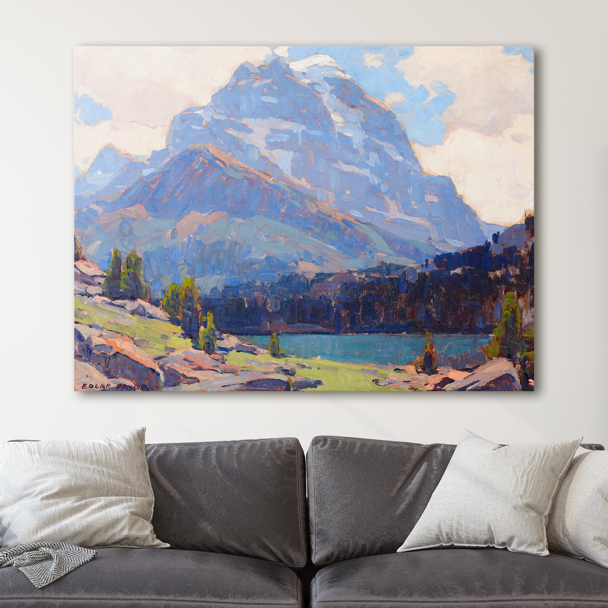 Shadowed Peaks - Edgar Payne
