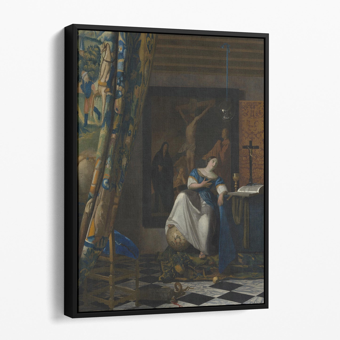 Allegory of the Catholic Faith - Vermeer