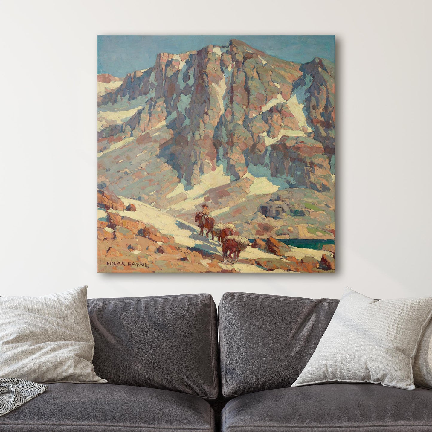 High Sierra Pack Trip by Edgar Alwin Payne