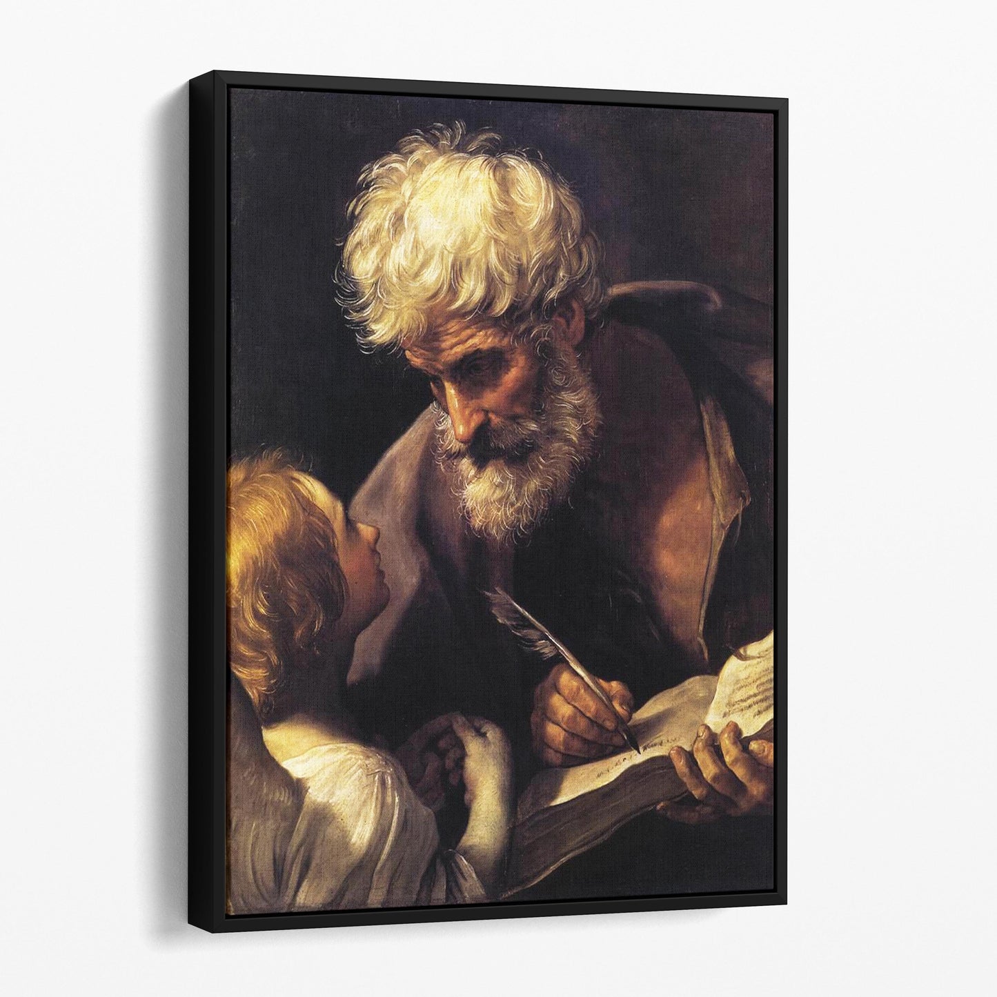 Saint Matthew and the Angel, 1635 by Guido Reni