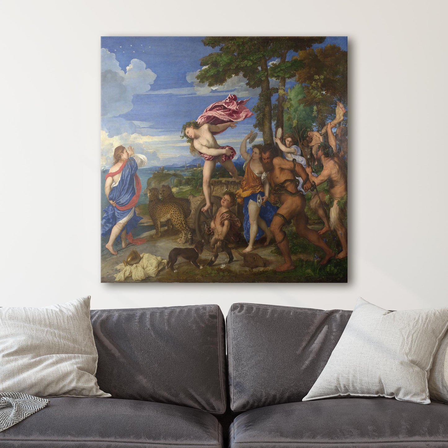 Bacchus and Ariadne by Titian