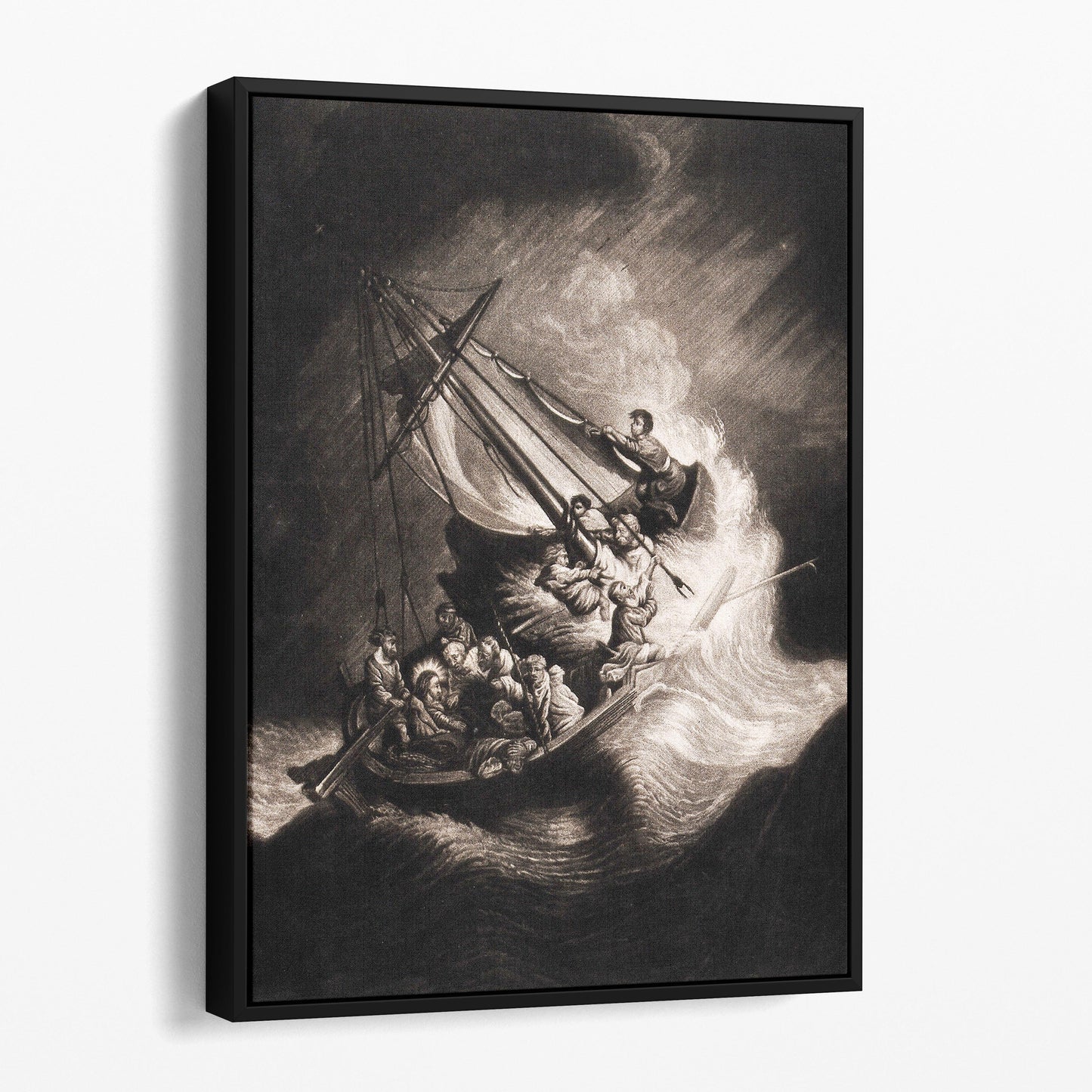 Christ And The Apostles In The Storm On The Sea Of Galilee