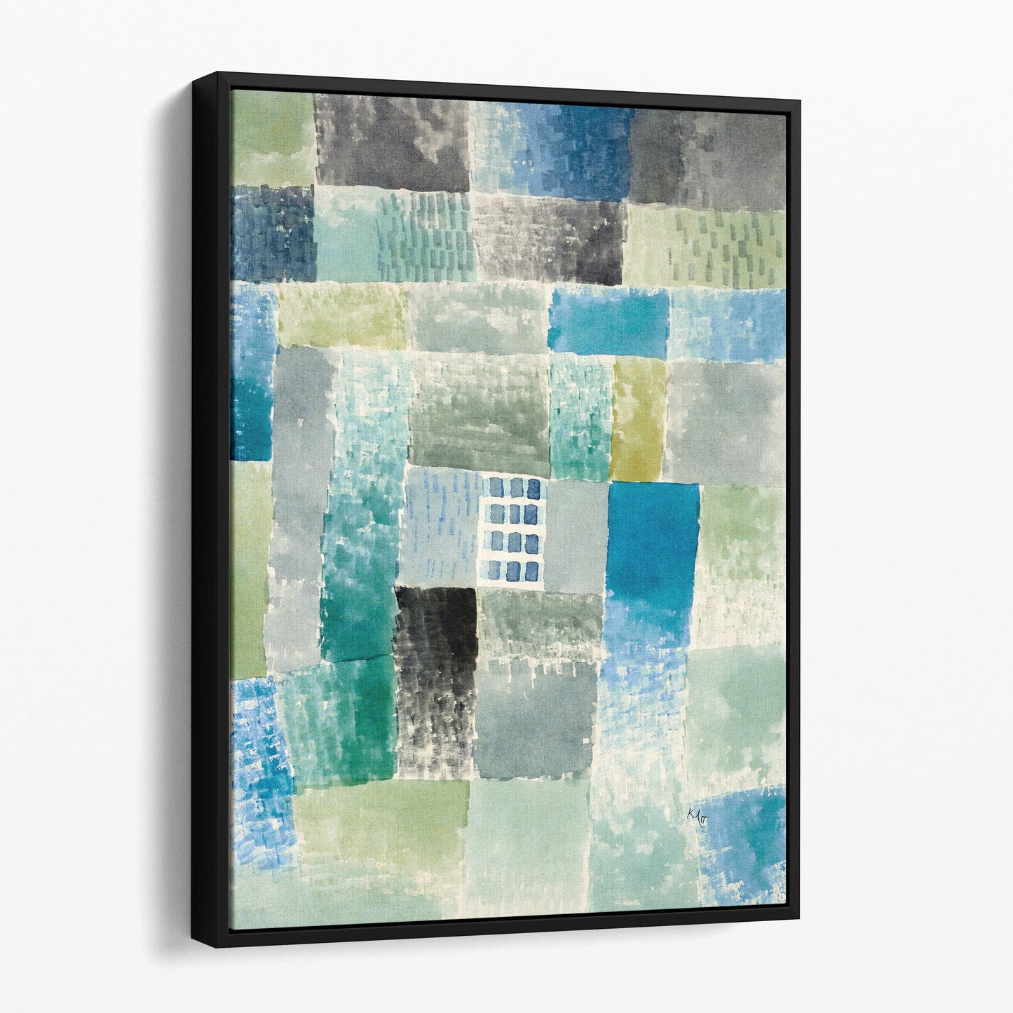 First House In A Settlement (1926) by Paul Klee