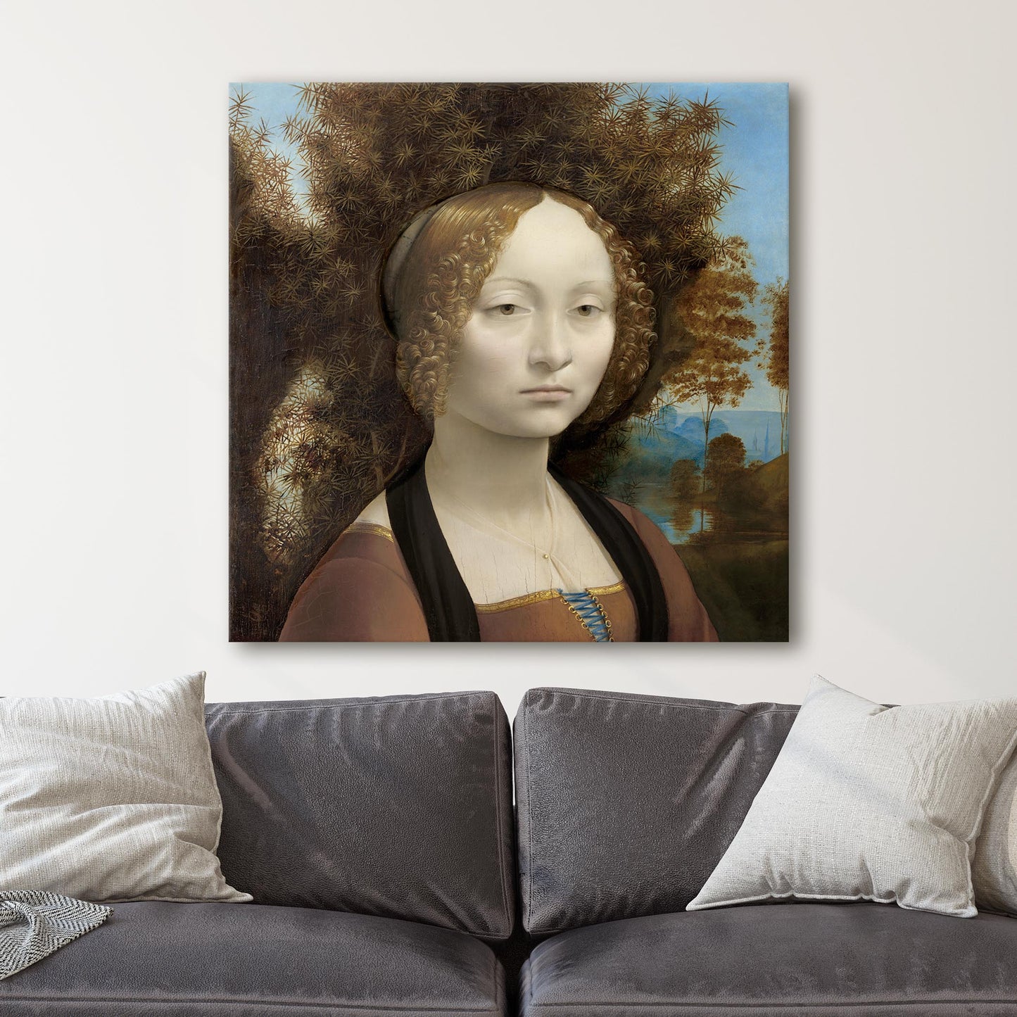 Ginevra de' Benci - Leonardo da Vinci