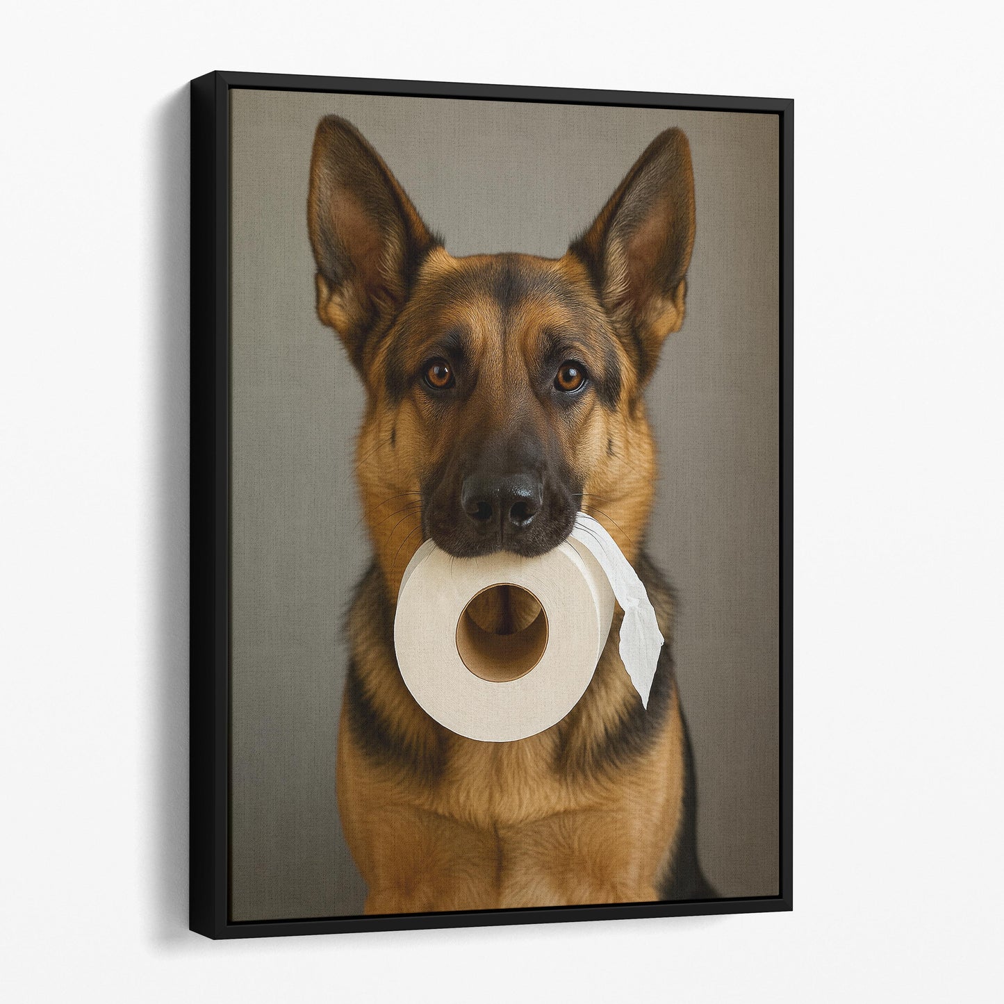 German Shepherd Dog Toilet Paper