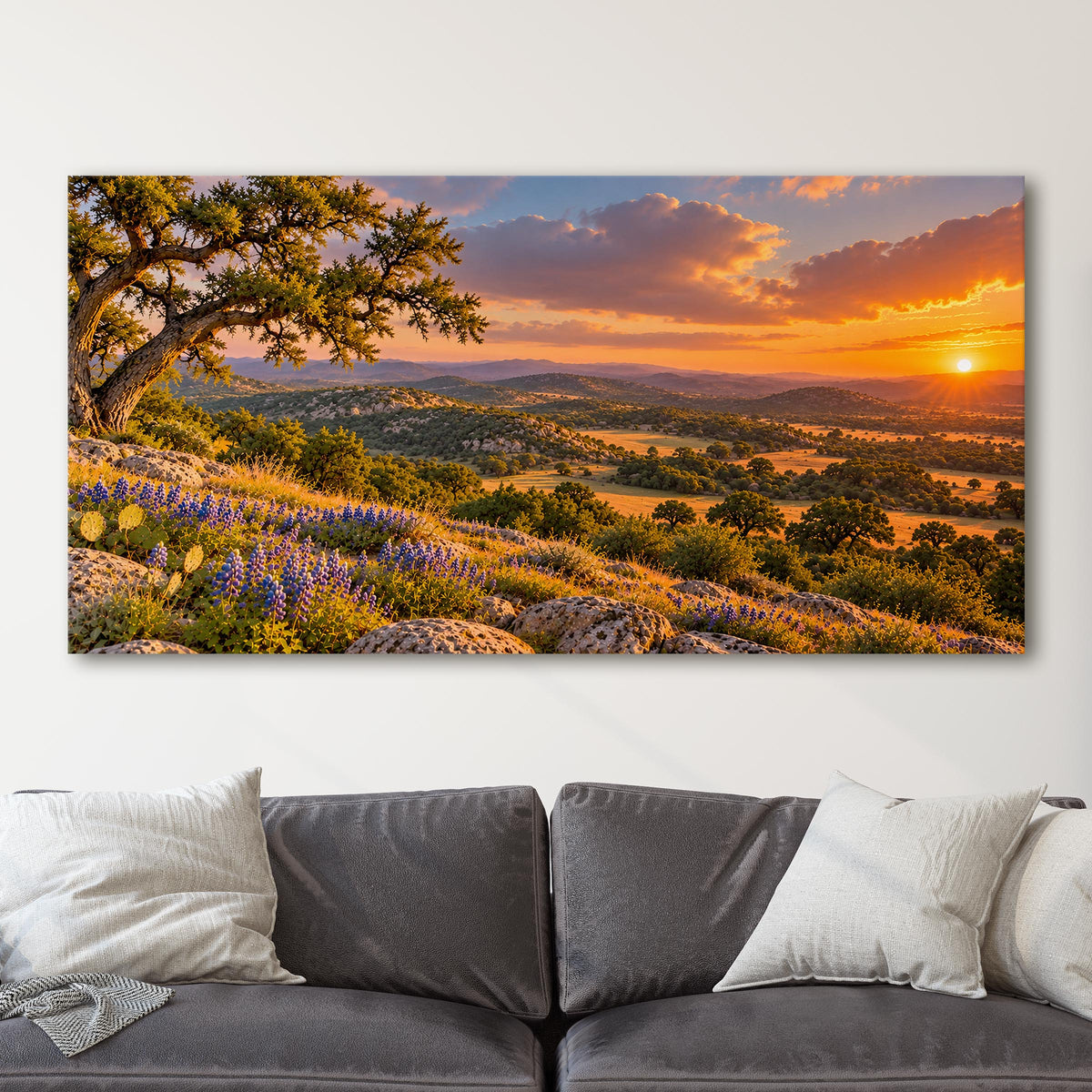 Texas Hill Country Sunset
