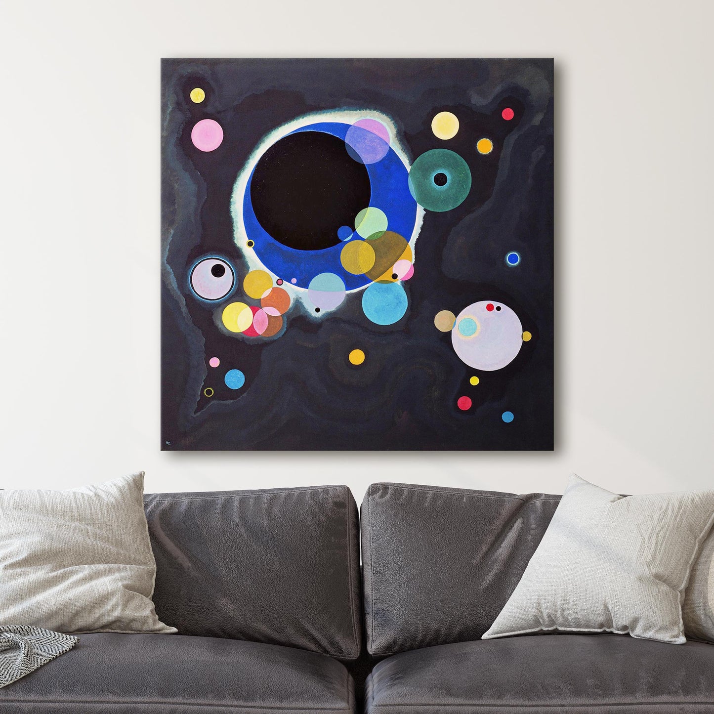 Several Circles - Wassily Kandinsky