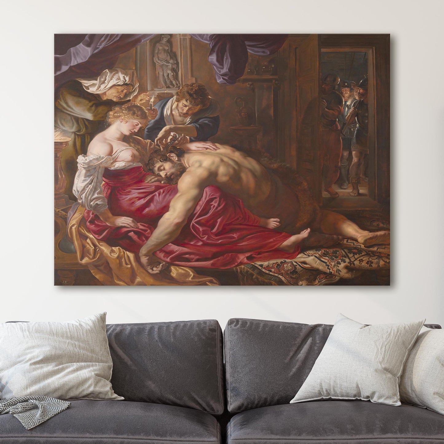 Samson and Delilah by Peter Paul Rubens
