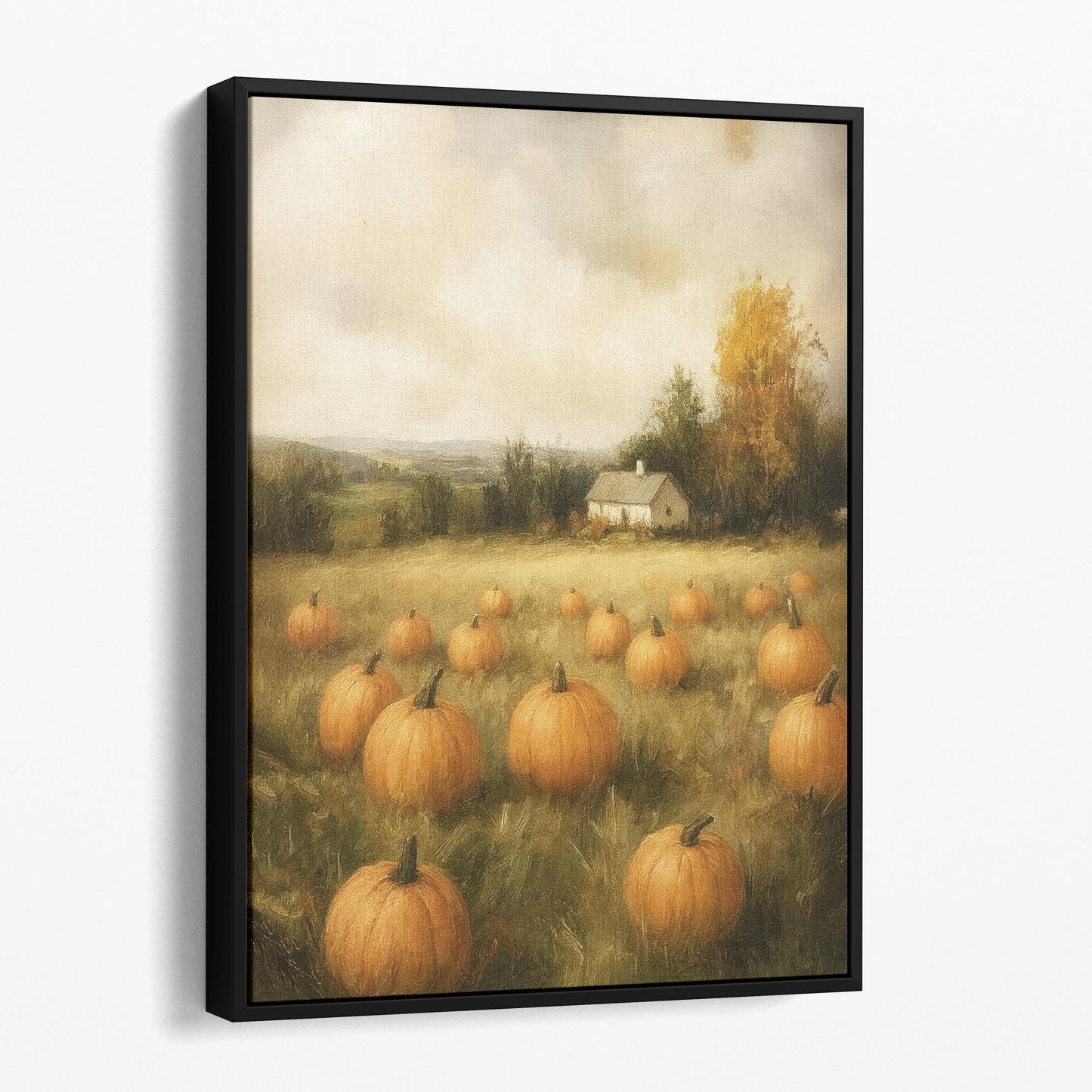 Pumpkin Field Landscape