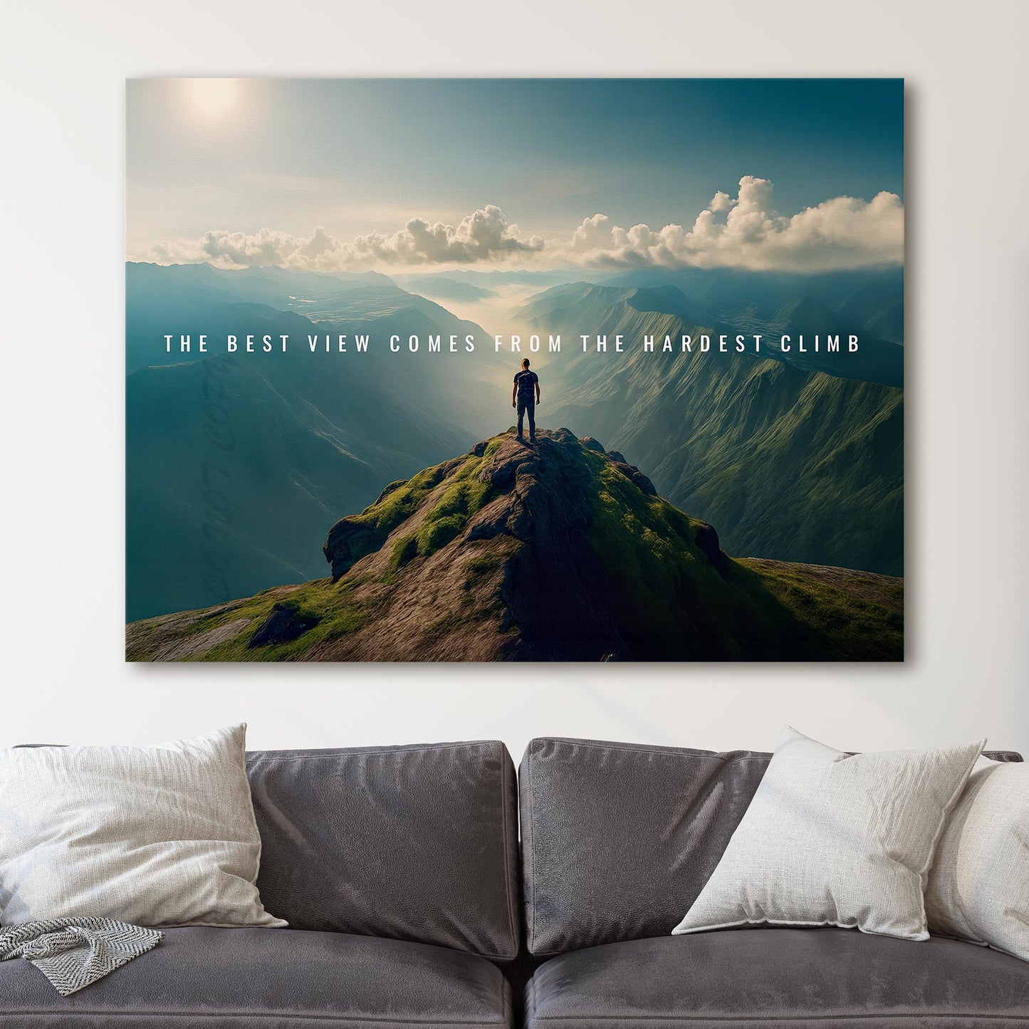 The Best View Comes From The Hardest Climb