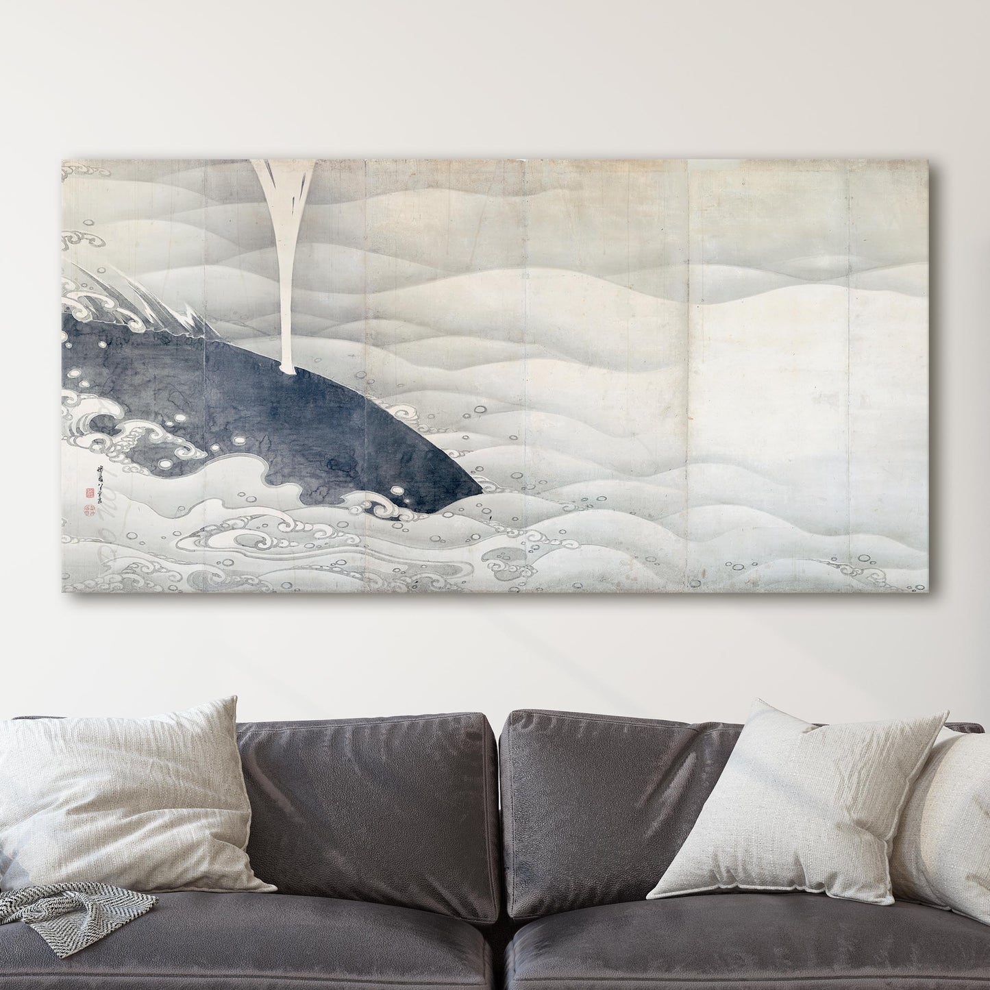 Elephant and Whale by Ito Jakuchu