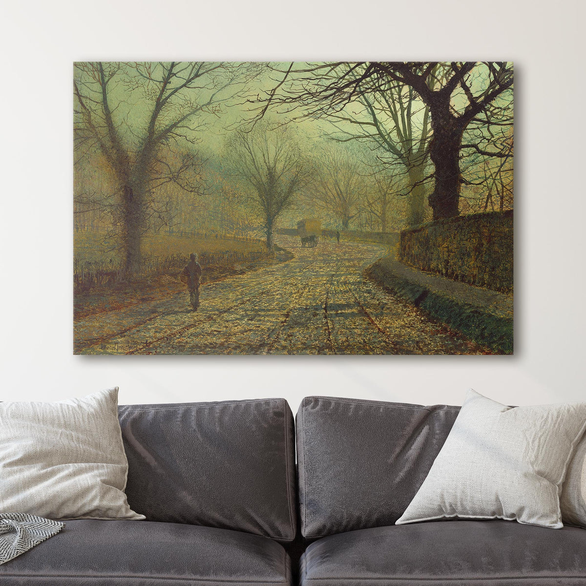 Stapleton Park, Near Pontefract - John Atkinson Grimshaw