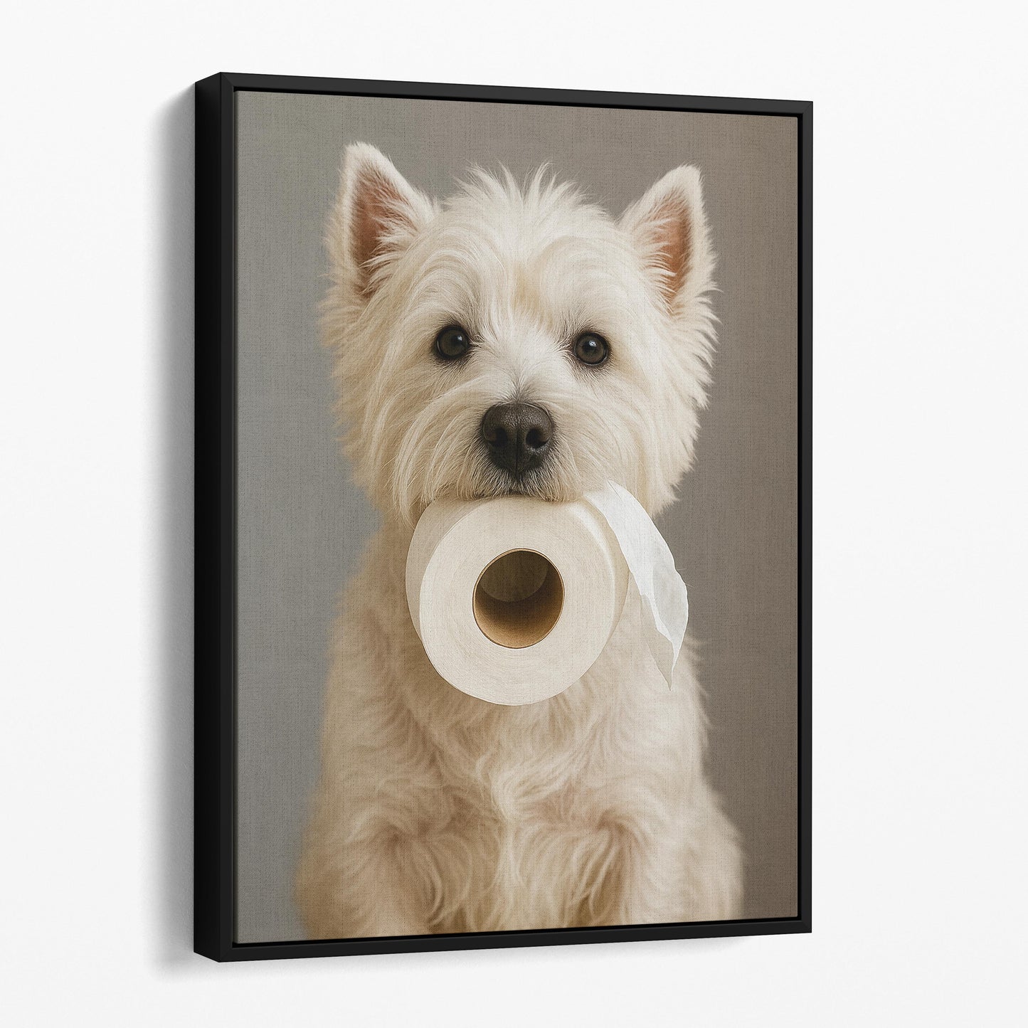 West Highland White Terrier Dog Toilet Paper