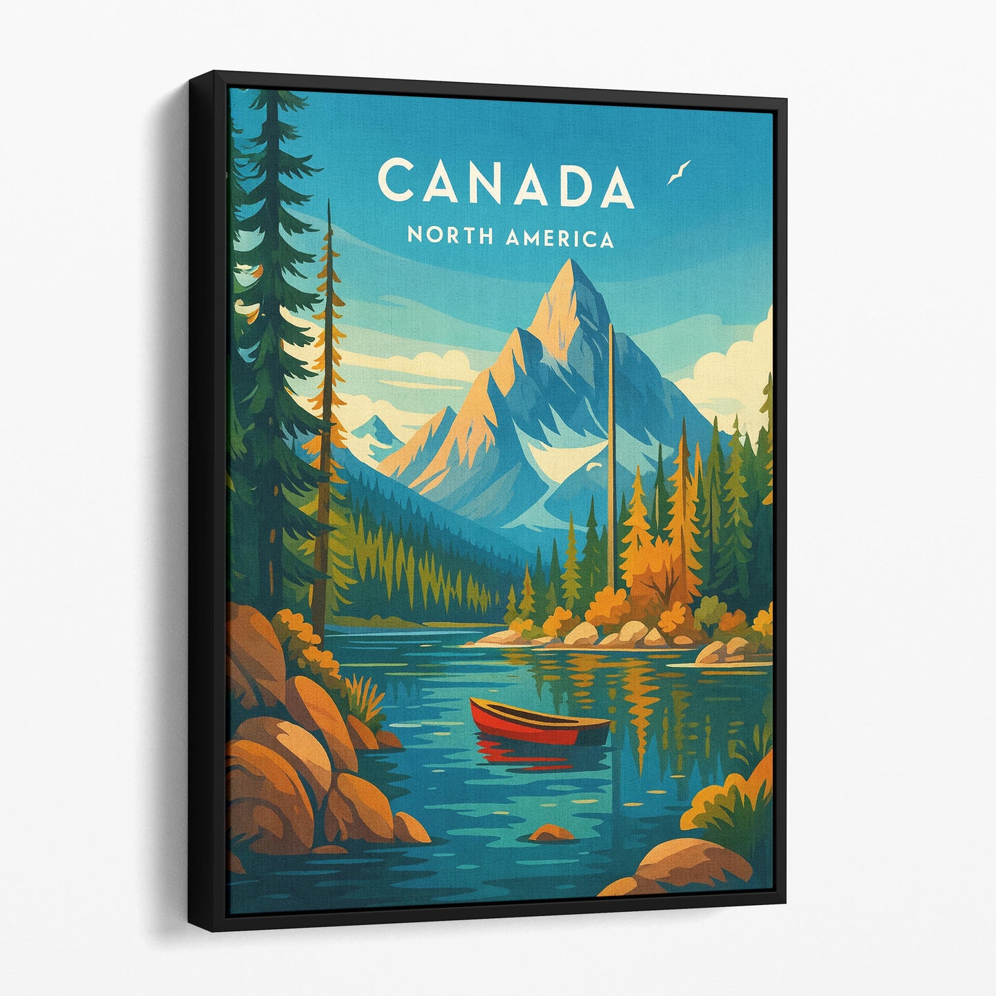 Canada Vintage Travel Poster