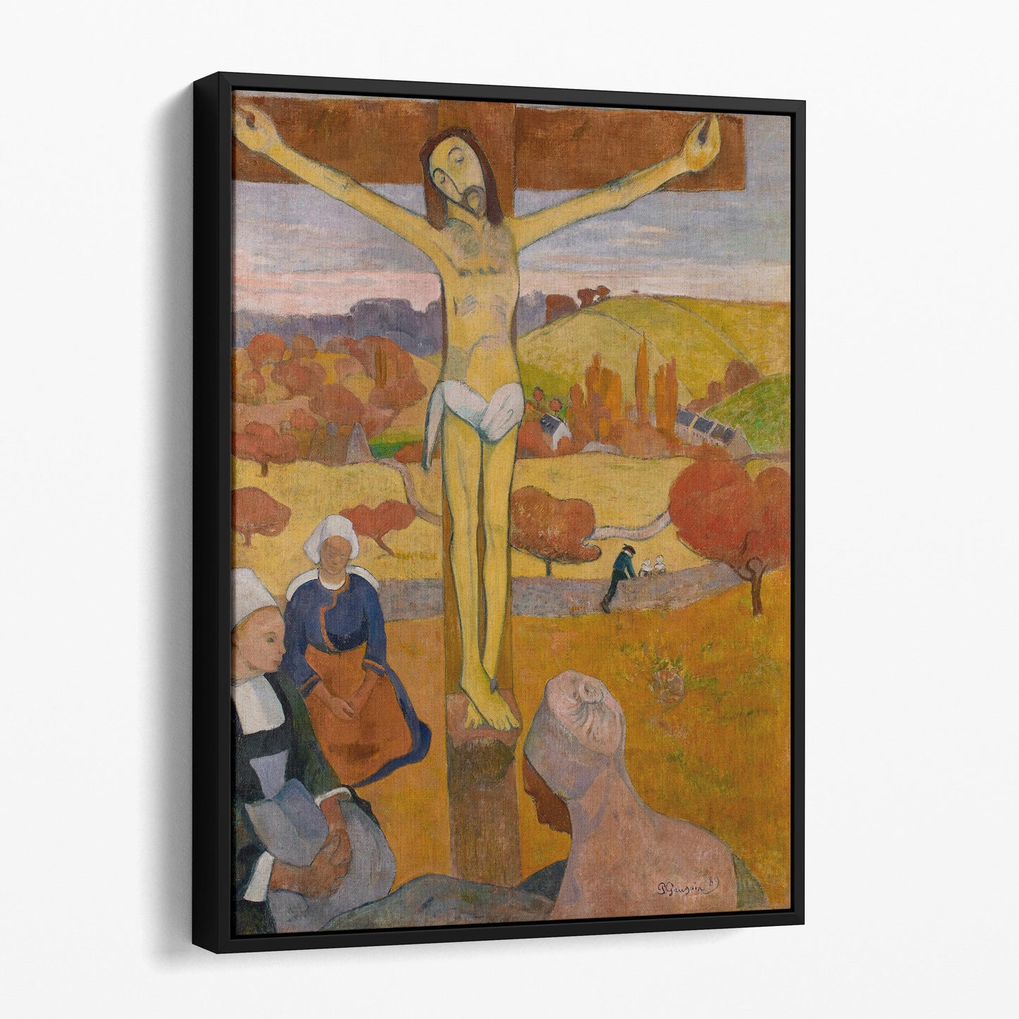 The Yellow Christ by Paul Gauguin