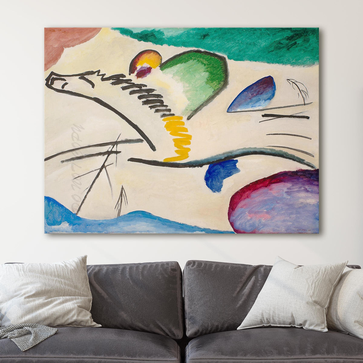 The Rider (Lyrical) by Kandinsky