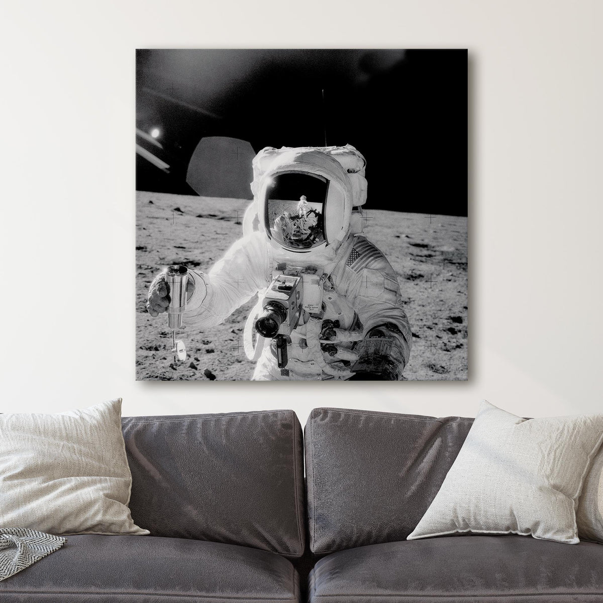 Astronaut Alan Bean on the Moon NASA Photo