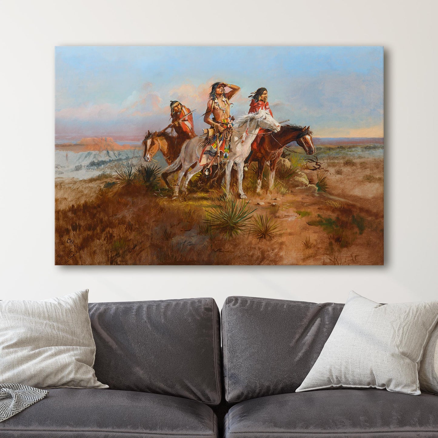 The Scouting Party - Charles M Russell