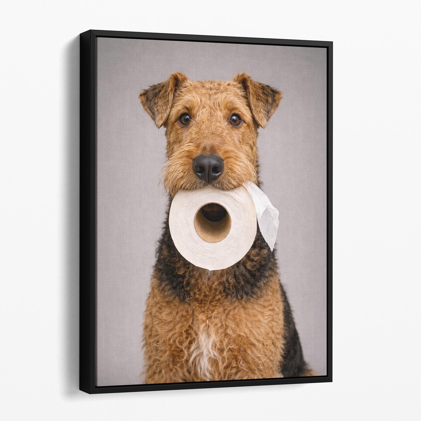 Airedale Terrier Dog Toilet Paper