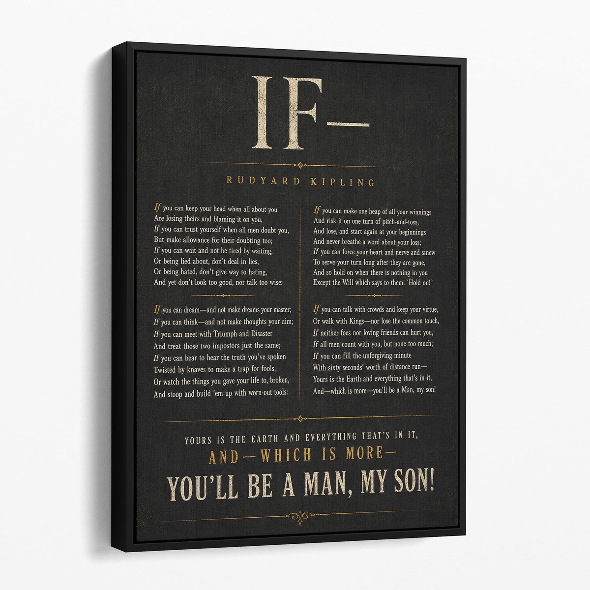 If - Rudyard Kipling