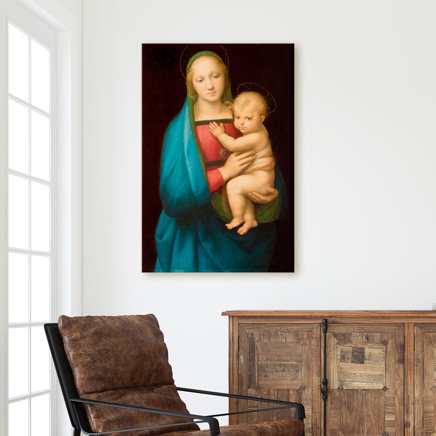 Madonna & Child (Madonna del Granduca) 1505 by Raphael