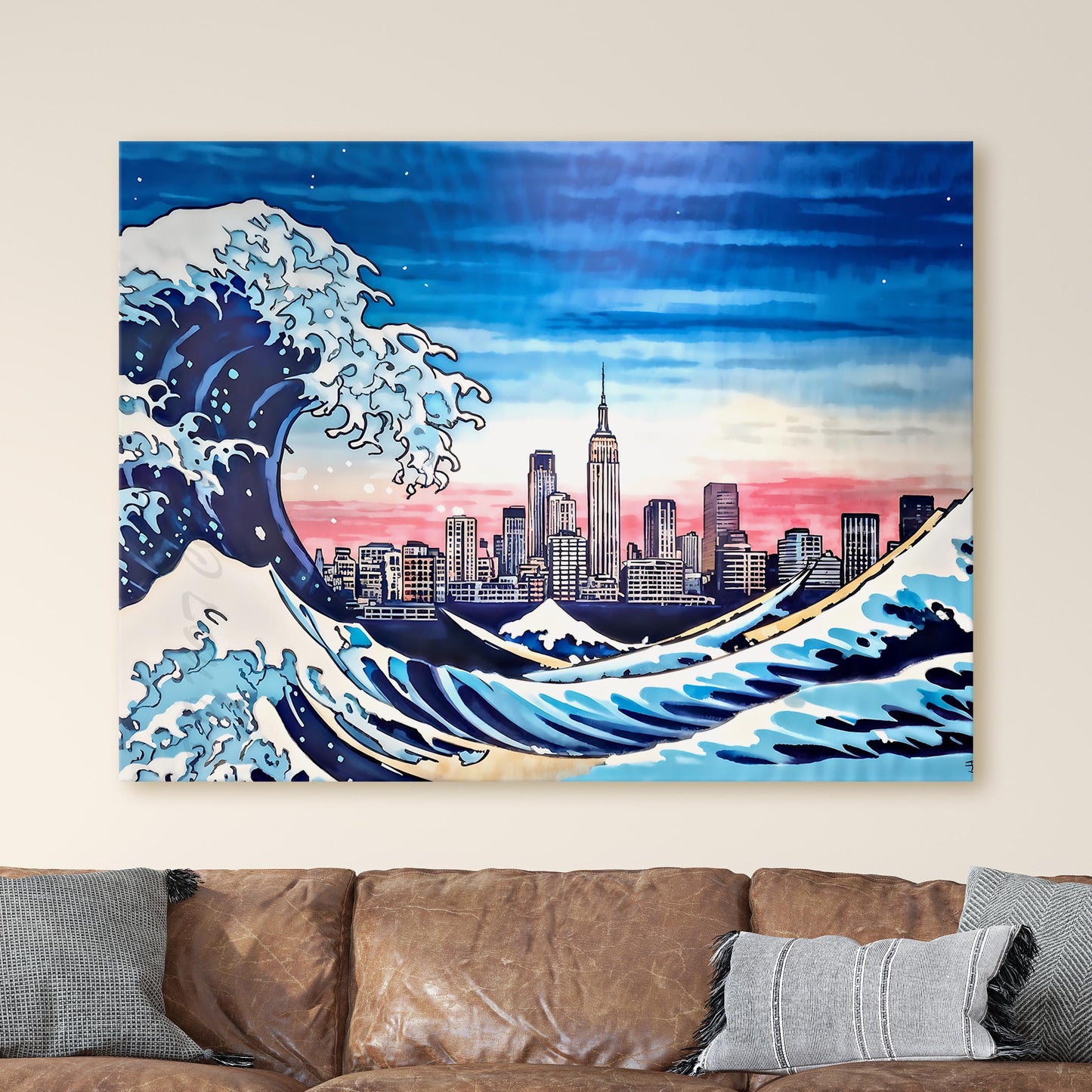 The Great Wave off New York City