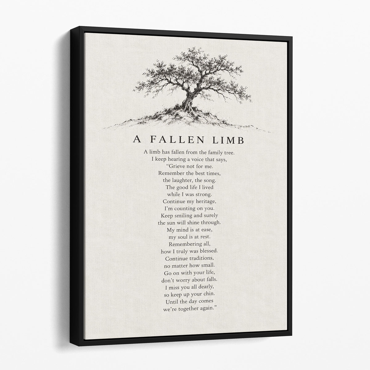 A Fallen Limb Poem