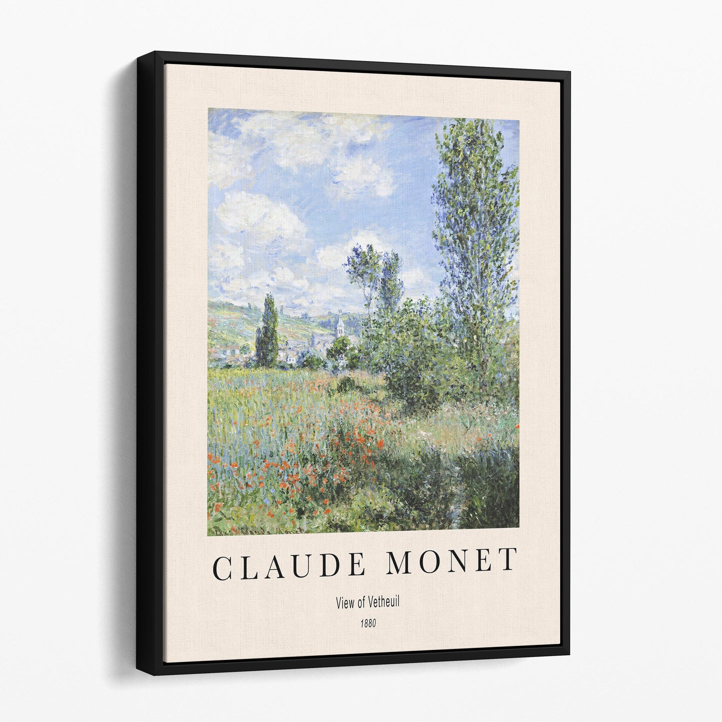 Claude Monet - View of Vetheuil 1880