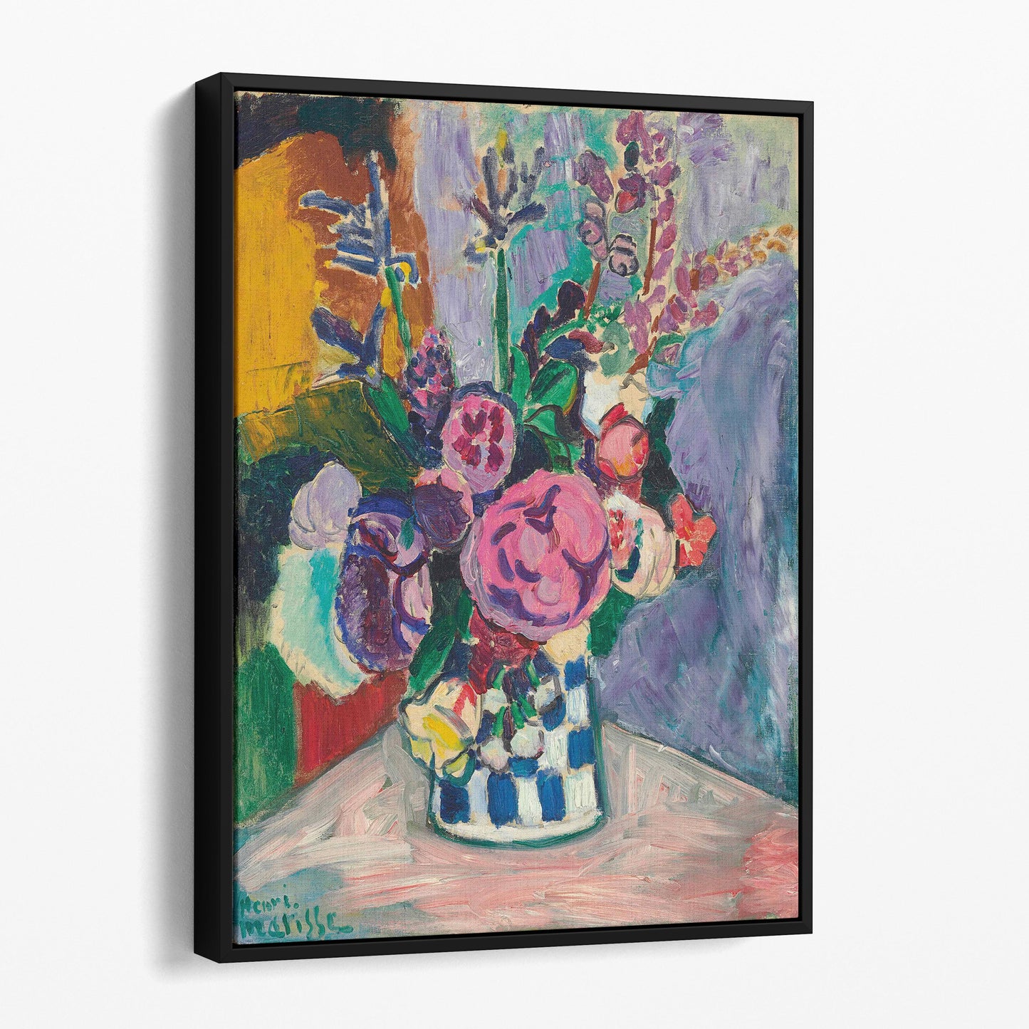 Les Pivoines - Still Life of Peonies in a Vase 1907 by Henri Matisse