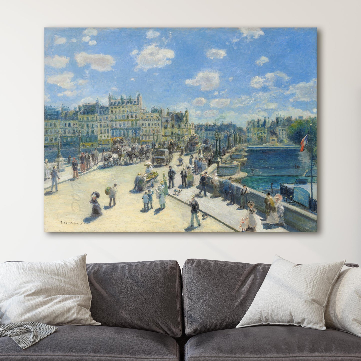 Pont Neuf, Paris by Auguste Renoir