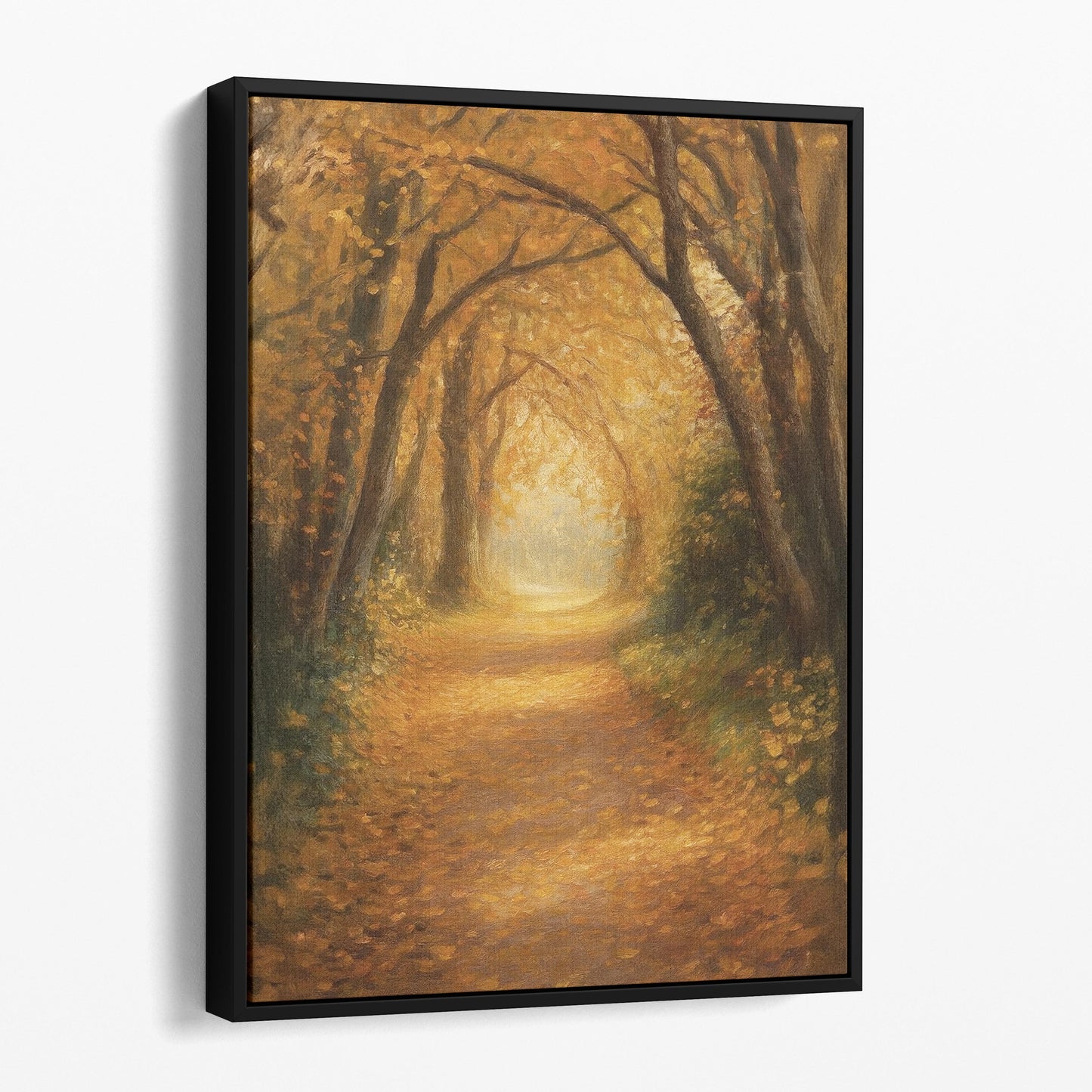 Forest Path In Autumn