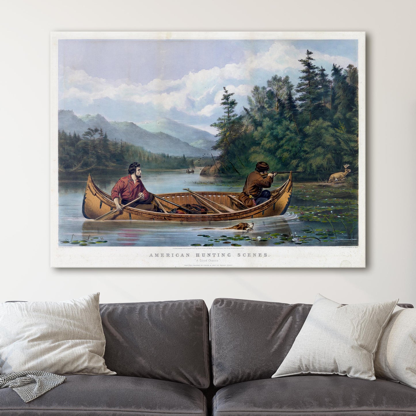 American Hunting Scenes - Currier and Ives