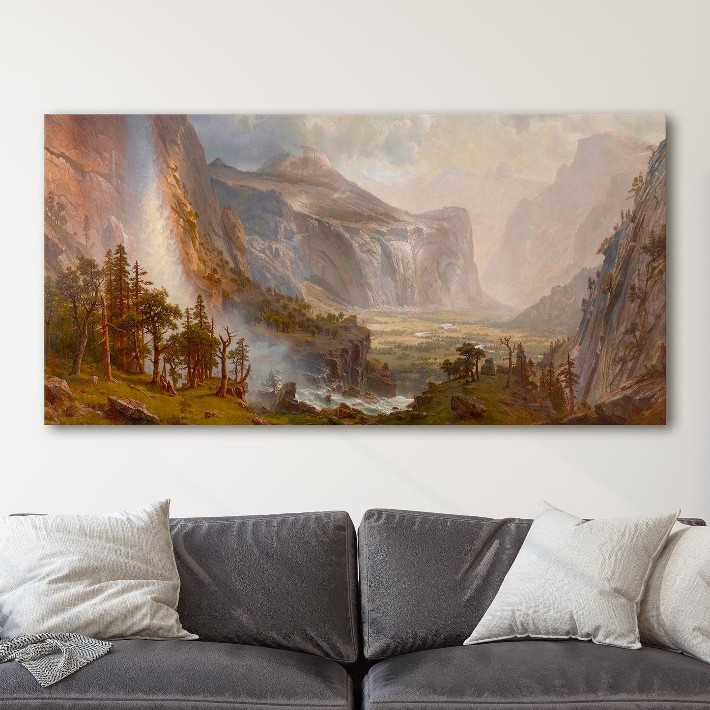 The Domes of the Yosemite by Albert Bierstadt