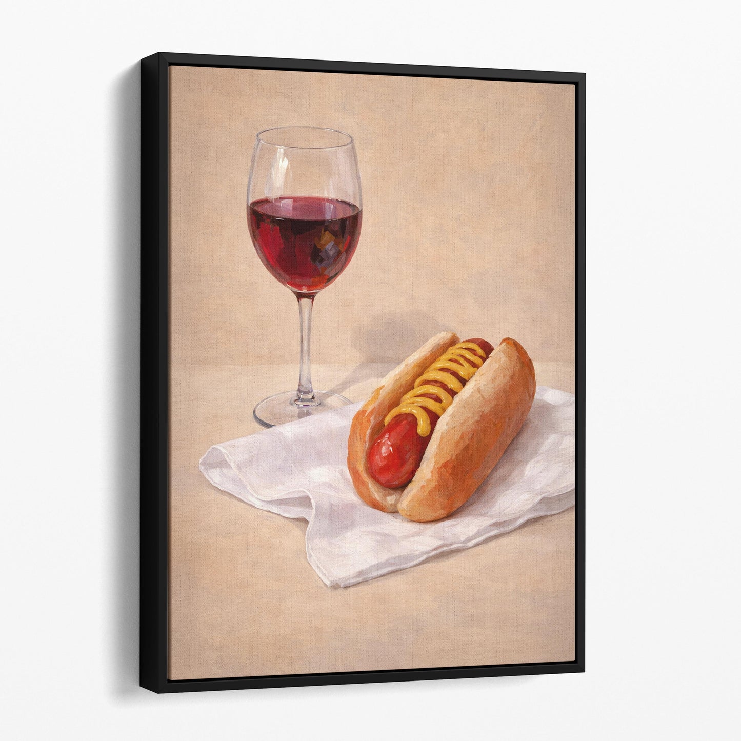 Red Wine & A Hot Dog