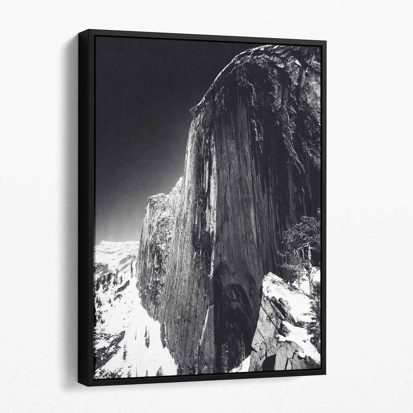 Monolith, The Face of Half Dome, Yosemite by Ansel Adams