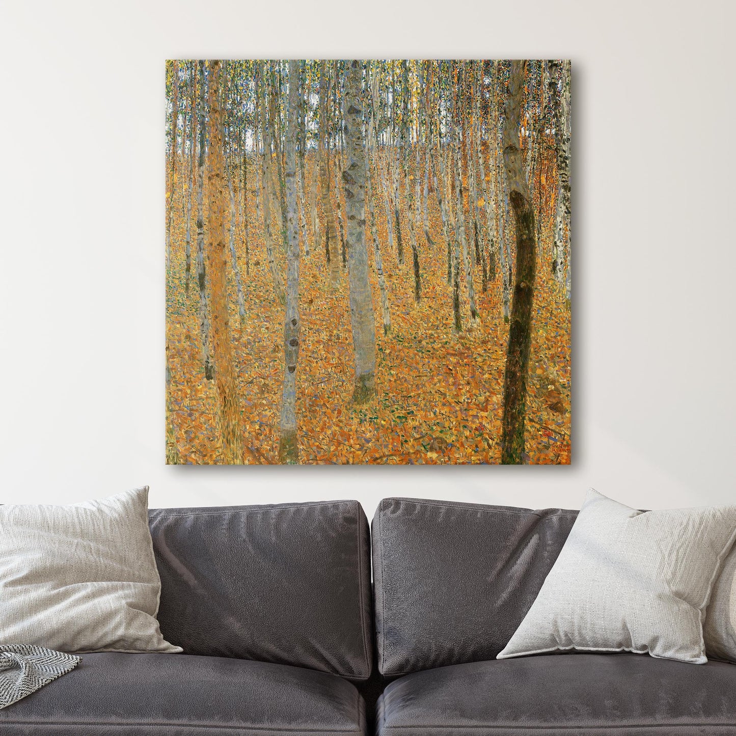 Forest of Beech Trees by Gustav Klimt