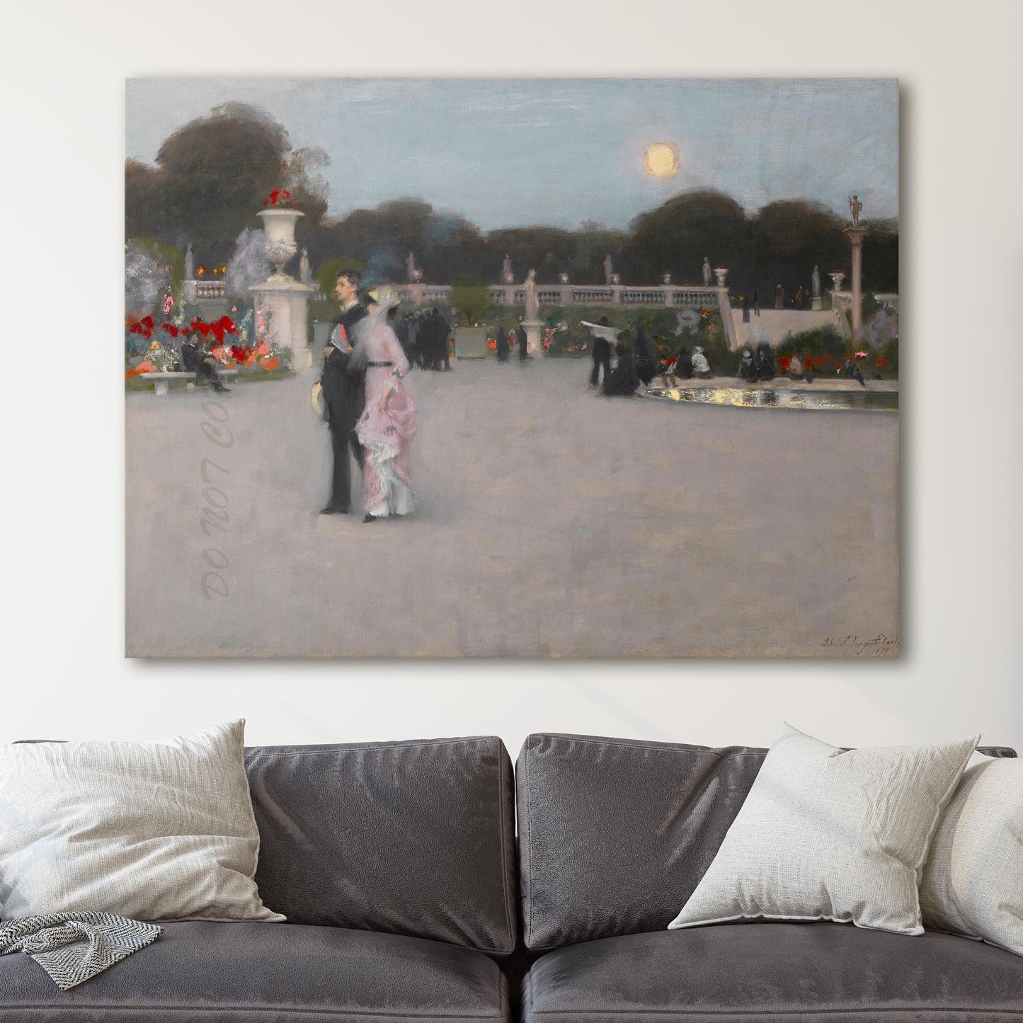 In The Luxembourg Gardens - John Singer Sargent