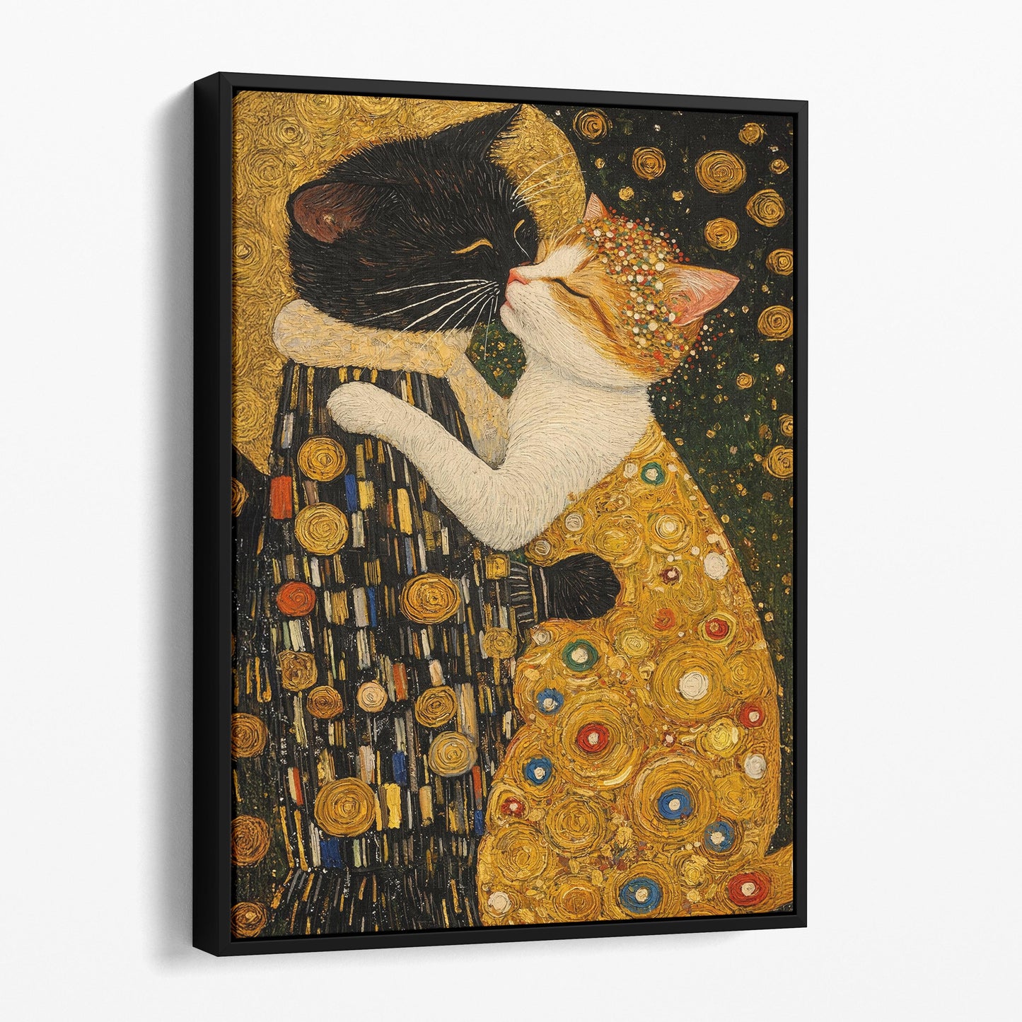 The Cat Kiss Gustav Klimt