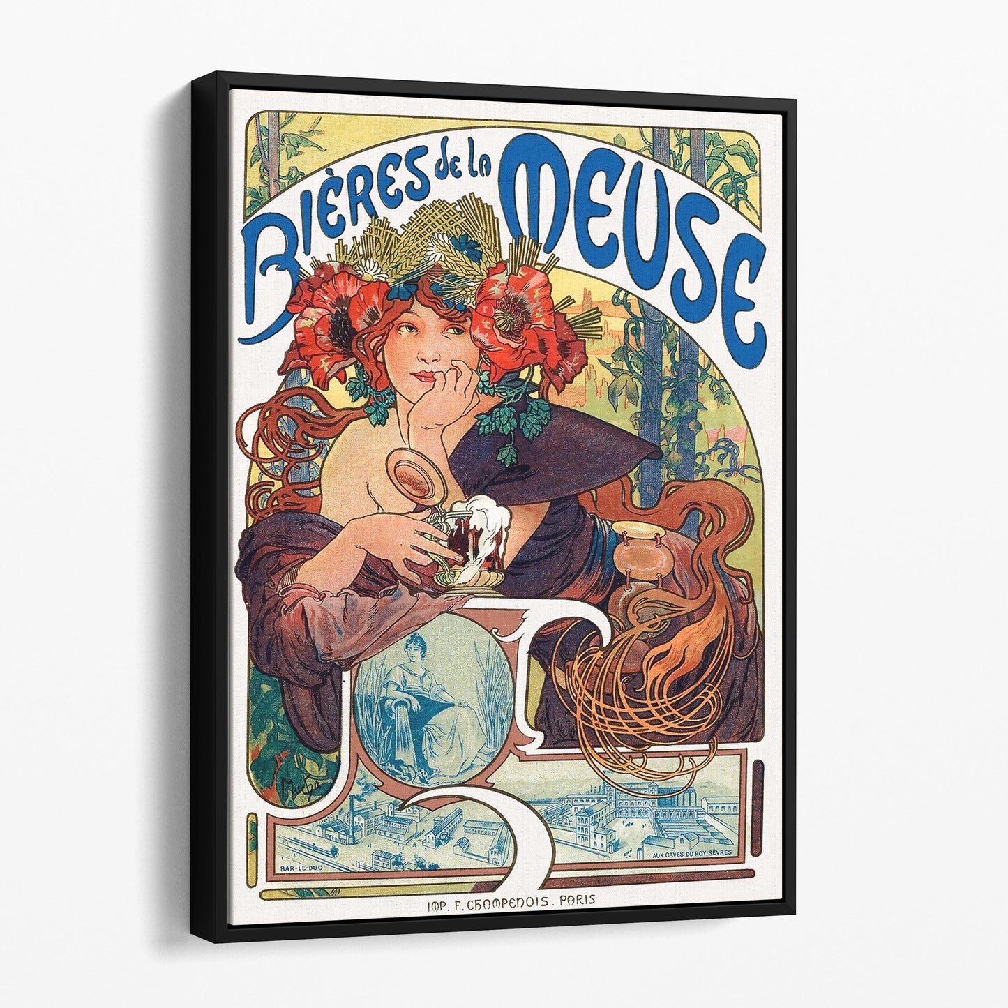 Bieres De La Meuse - Alphonse Mucha