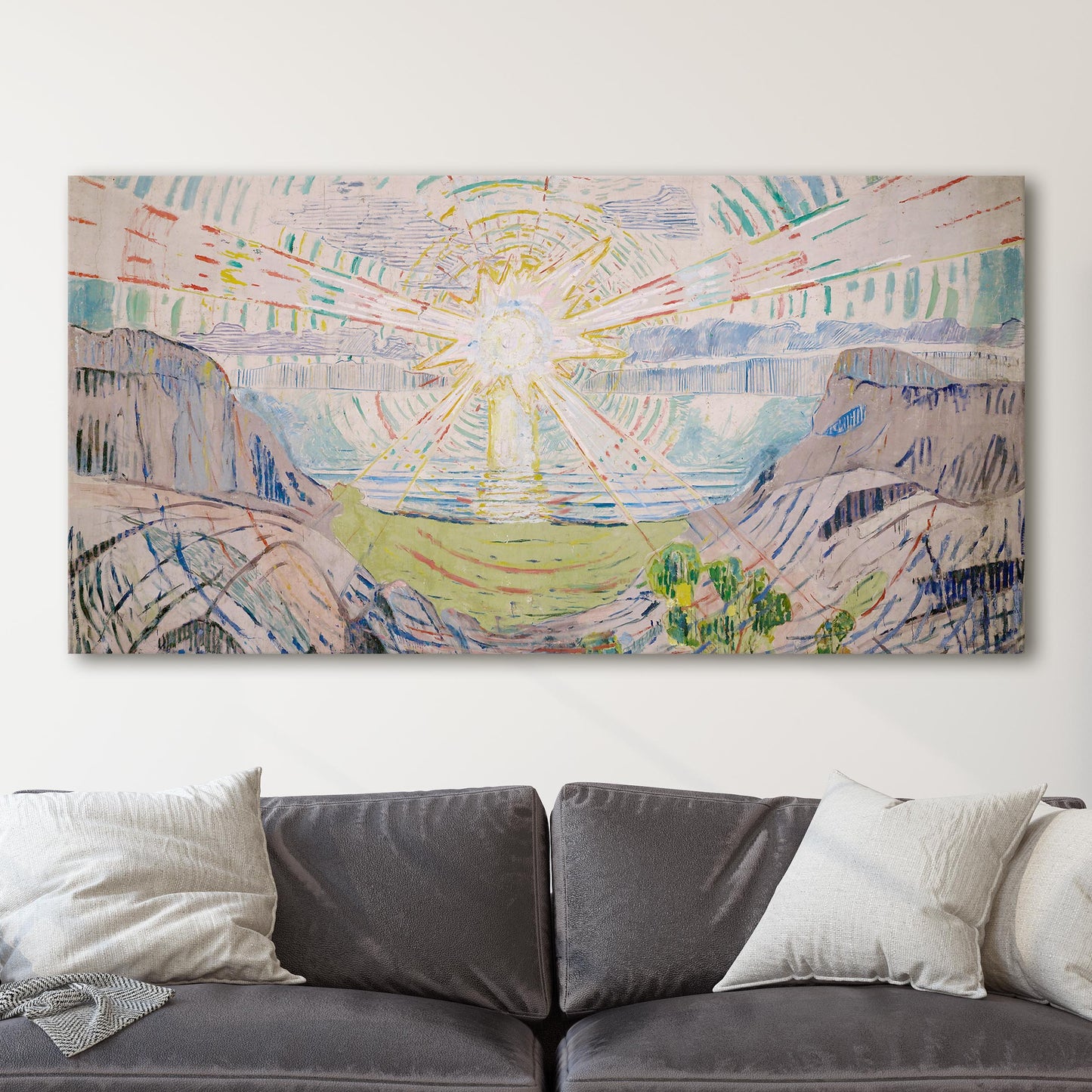 The Sun by Edvard Munch