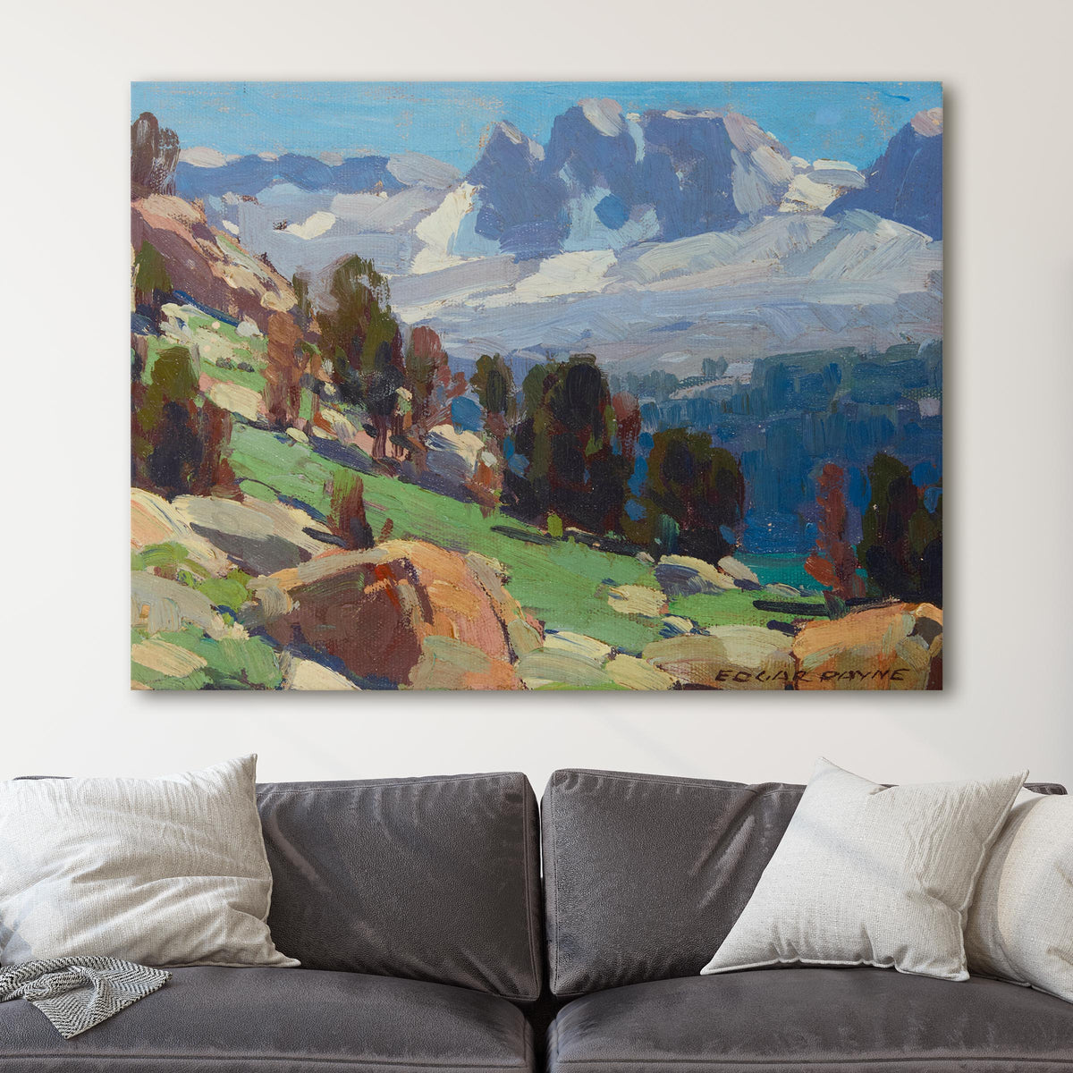 Mammoth Lake Country, Sierra - Edgar Payne