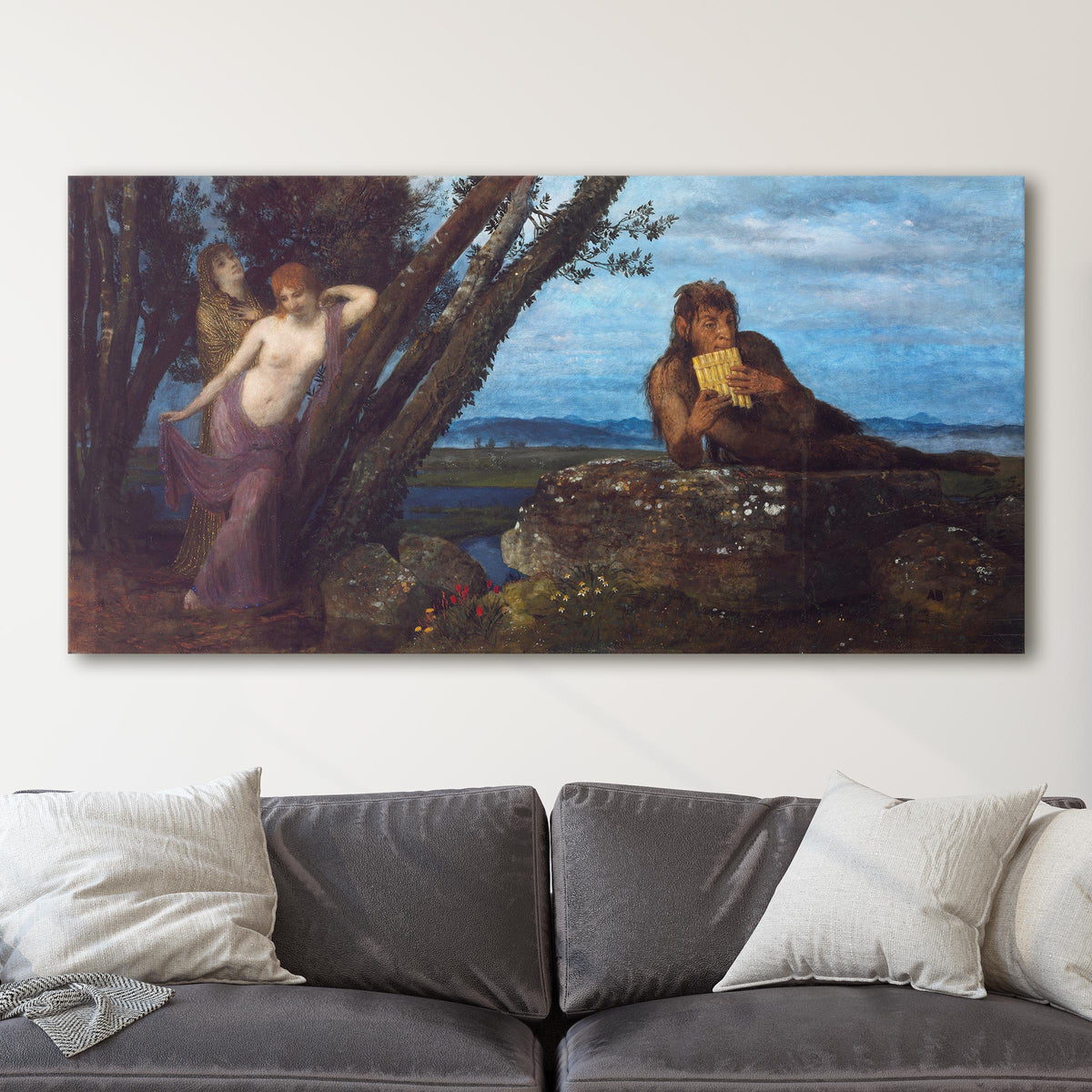 Spring Evening - Arnold Böcklin