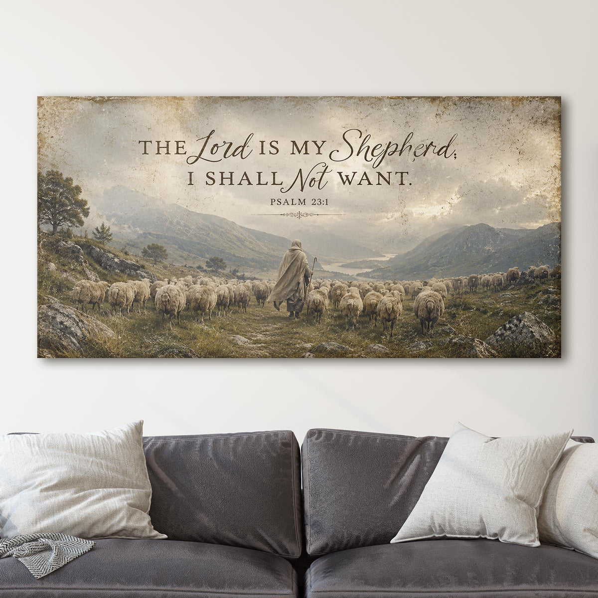 The Lord Is My Shepherd; I Shall Not Want - Psalm 23:1