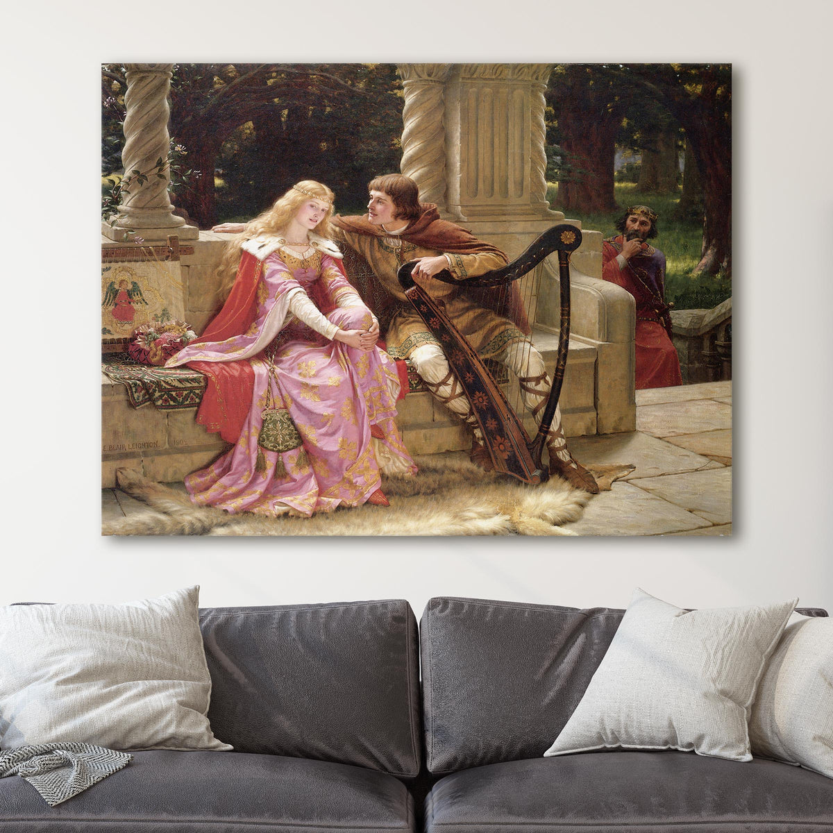 The End of the Song by Edmund Blair Leighton