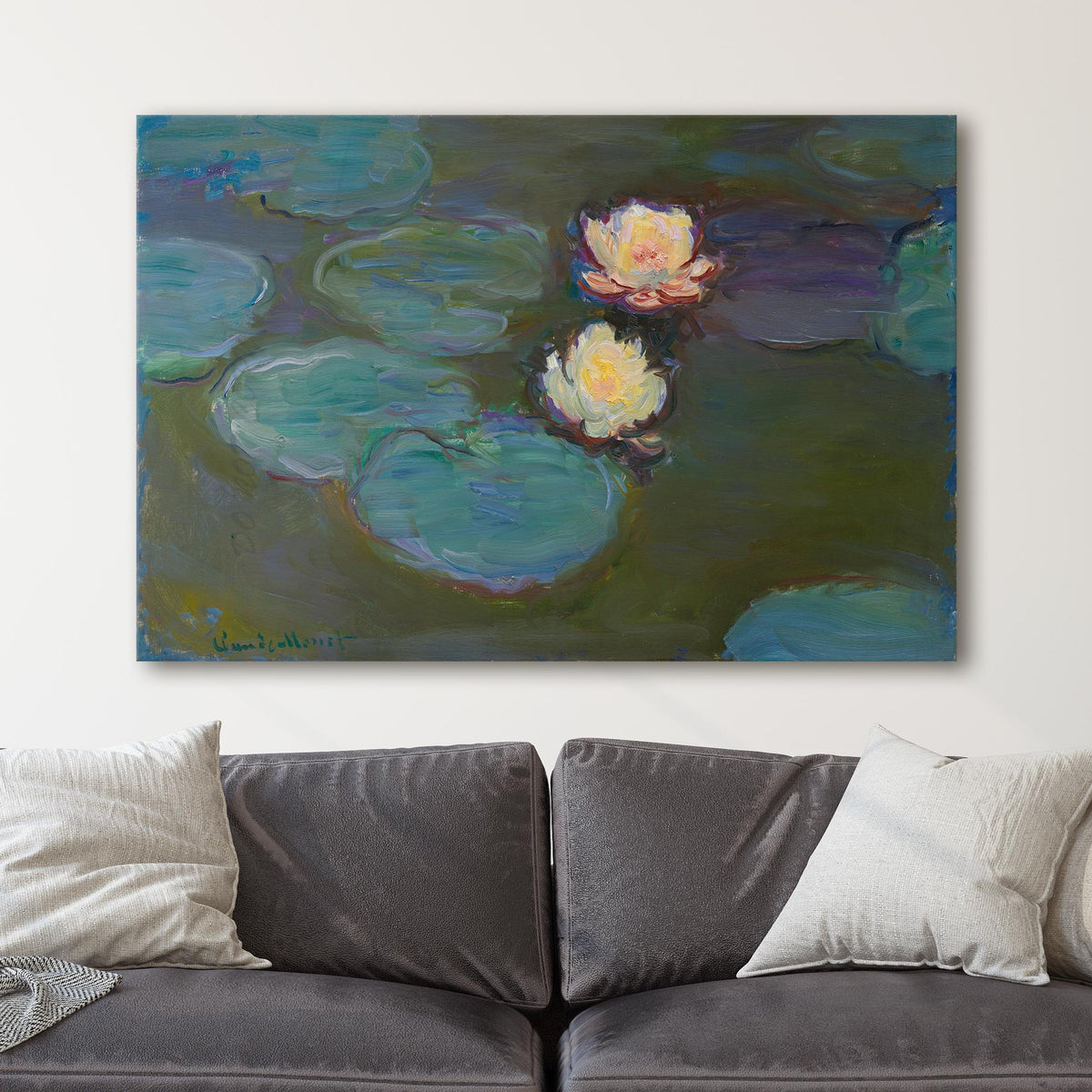 Nympheas by Claude Monet
