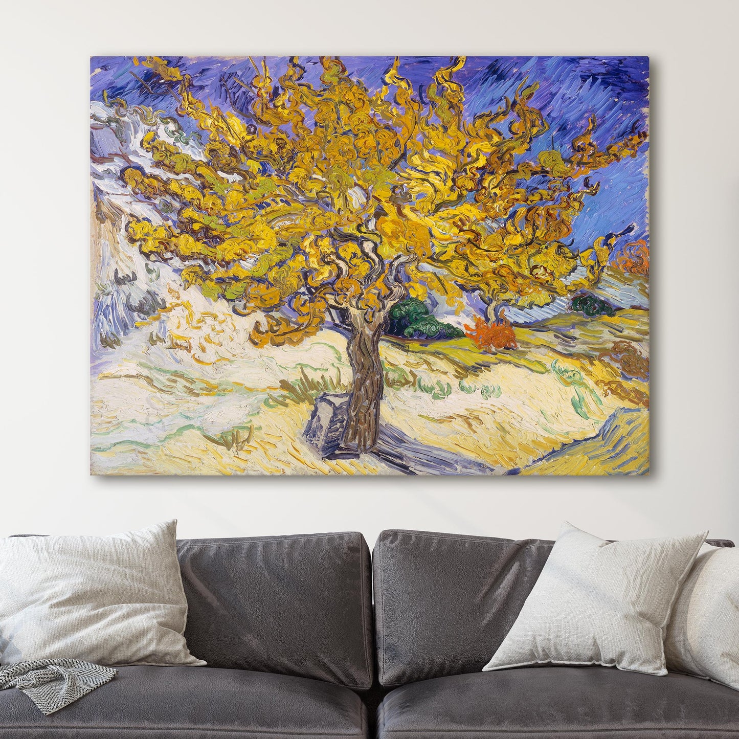 The Mulberry Tree by Vincent Van Gogh