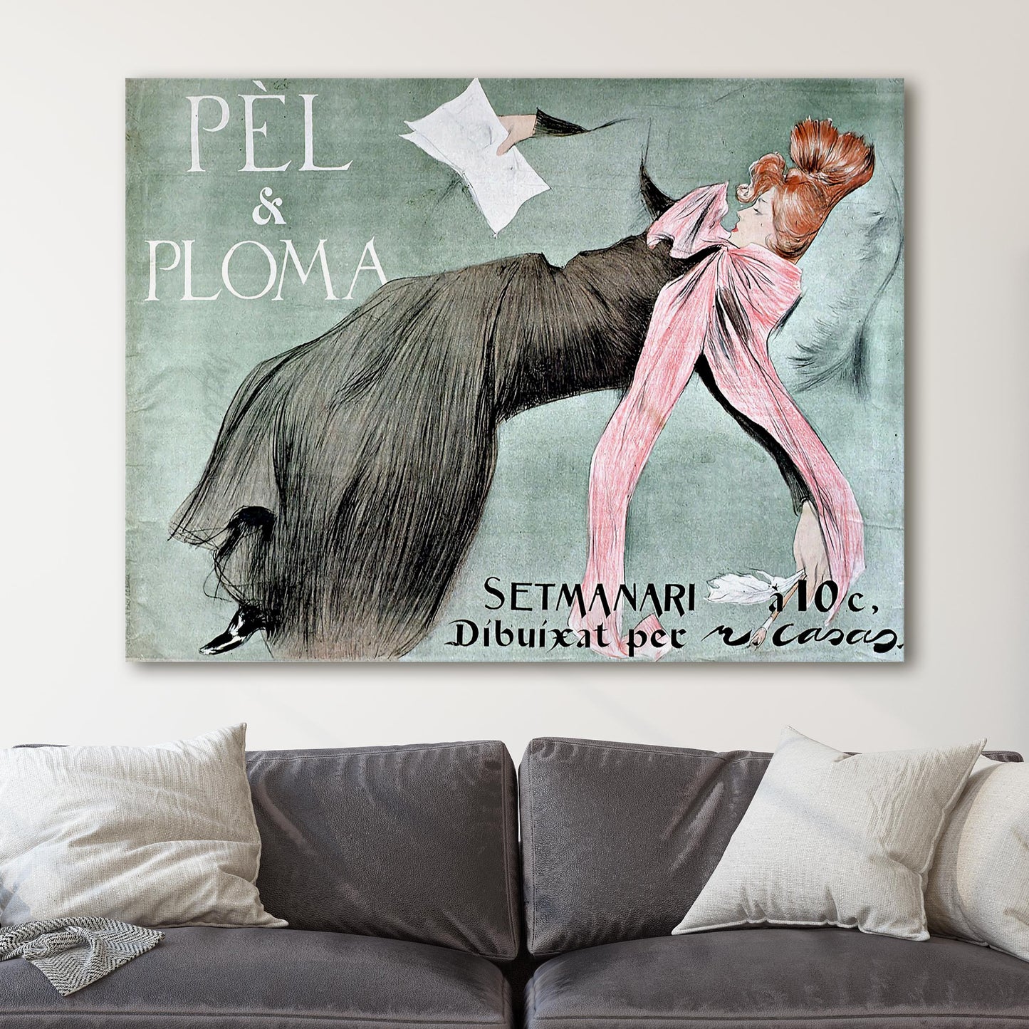 Decadent Young Woman After The Dance Pel and Ploma