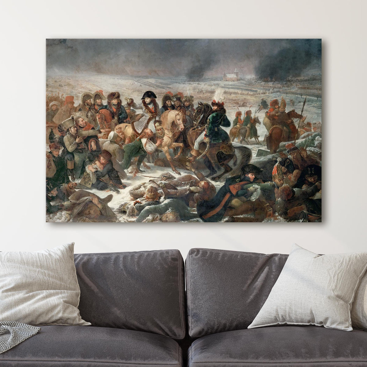 Napoleon on the Battlefield of Eylau by Antoine-Jean Gros
